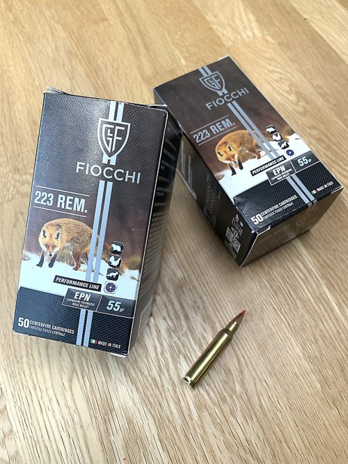 FIOCCHI CARICHE 223 REM 55 GR EPN