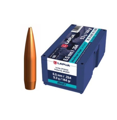 LAPUA PALLE CAL6,5 144GR OTM MAXRT