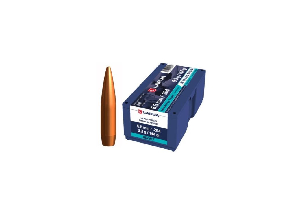 LAPUA PALLE CAL6,5 144GR OTM MAXRT
