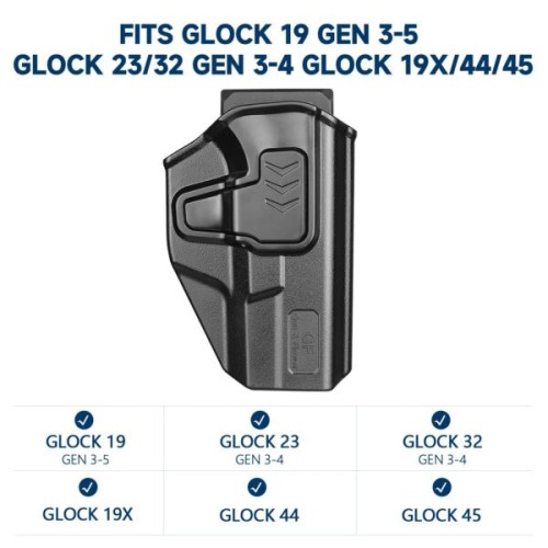 GF FONDINA GLOCK 19 SICUREZZA LV 2