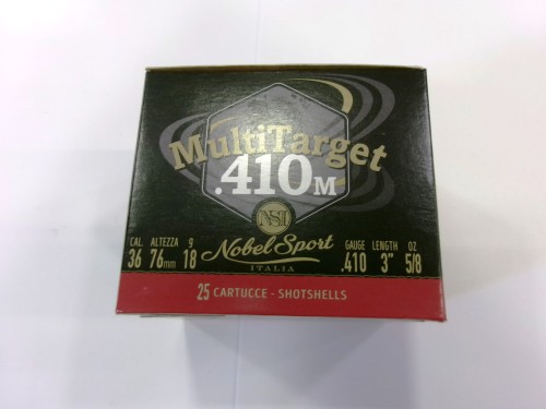 NOBEL SPORT CARTUCCE 410 TRAP 7 1/2