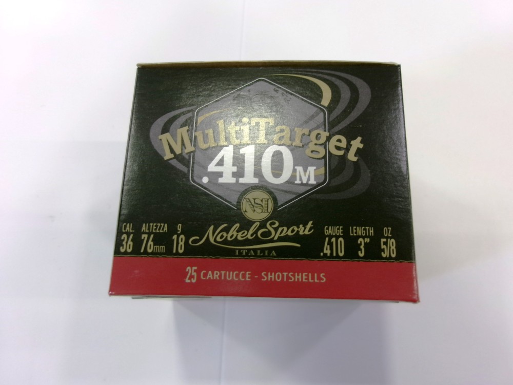 NOBEL SPORT CARTUCCE 410 TRAP 7 1/2