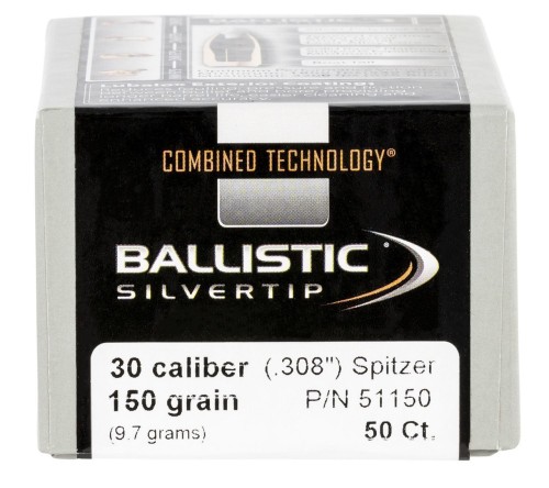 NOSLER BALLISTIC SILVER CAL30 GR150