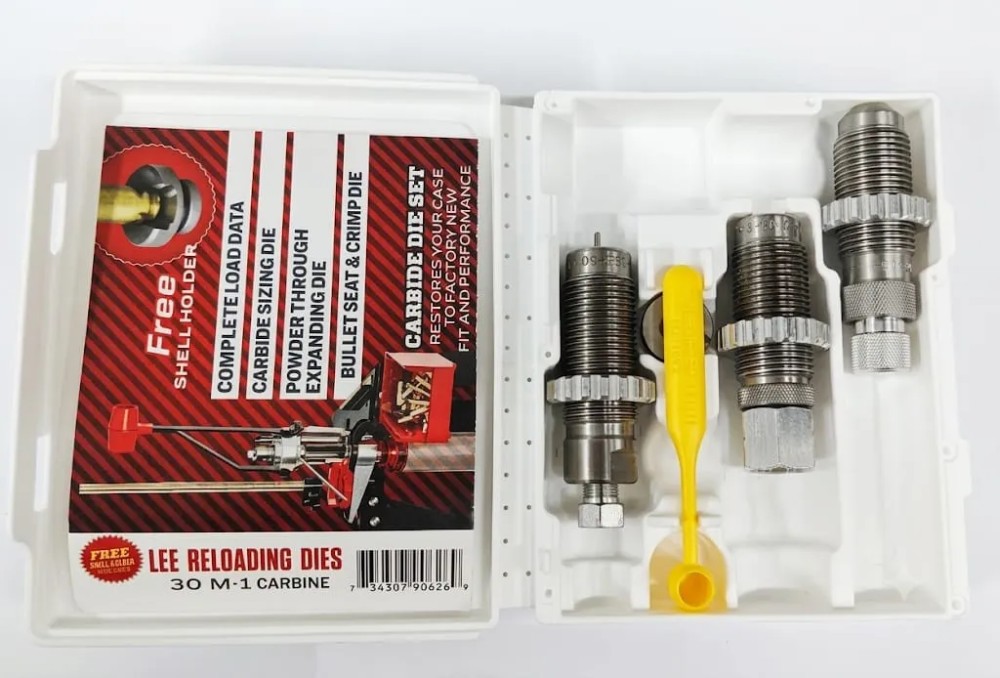 LEE STEEL 3 DIES SET 30M1 CARBINE