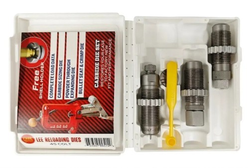 LEE CARBIDE DIES SET C45 LONG COLT