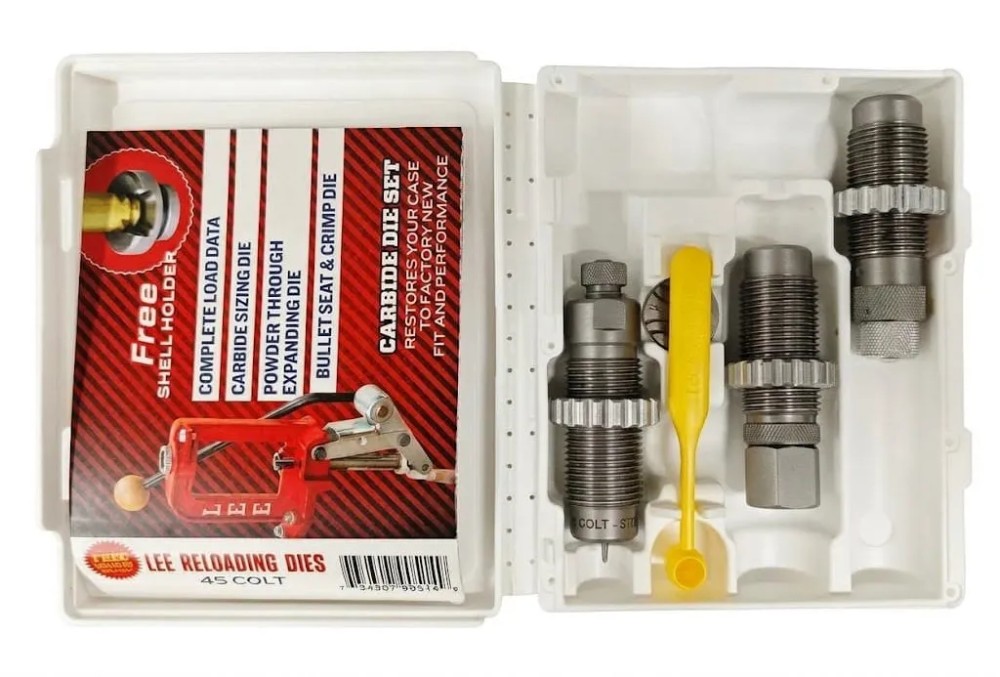 LEE CARBIDE DIES SET C45 LONG COLT