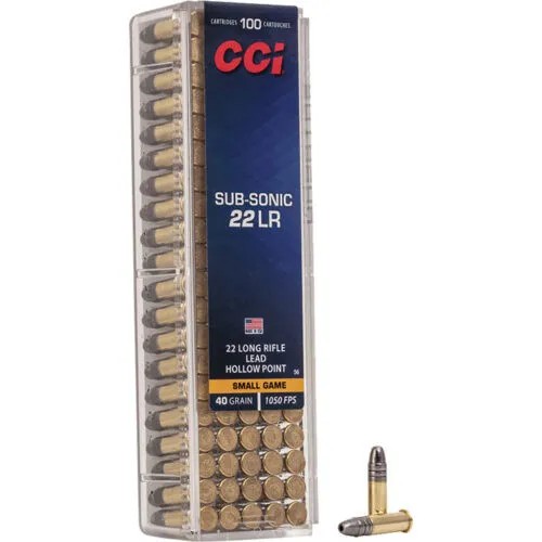 CCI CARICHE 22LR SMALL GAME 40 GR
