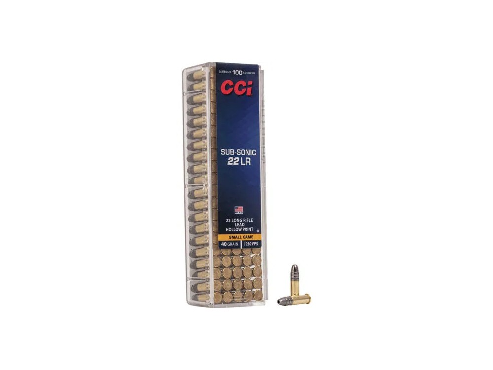CCI CARICHE 22LR SMALL GAME 40 GR
