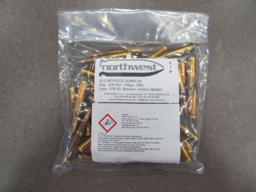SURPLUS CARICHE  308 WIN 148 GR