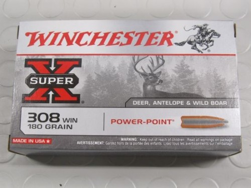 WINCHESTER CARICHE 308 WIN 180 GR