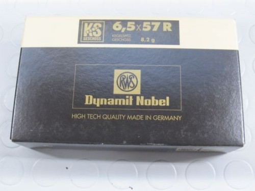 RWS CARICHE 6,5X57R GR127