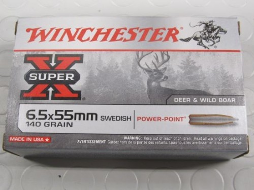 WINCHESTER CARICHE 6,5 X 55 GR 140