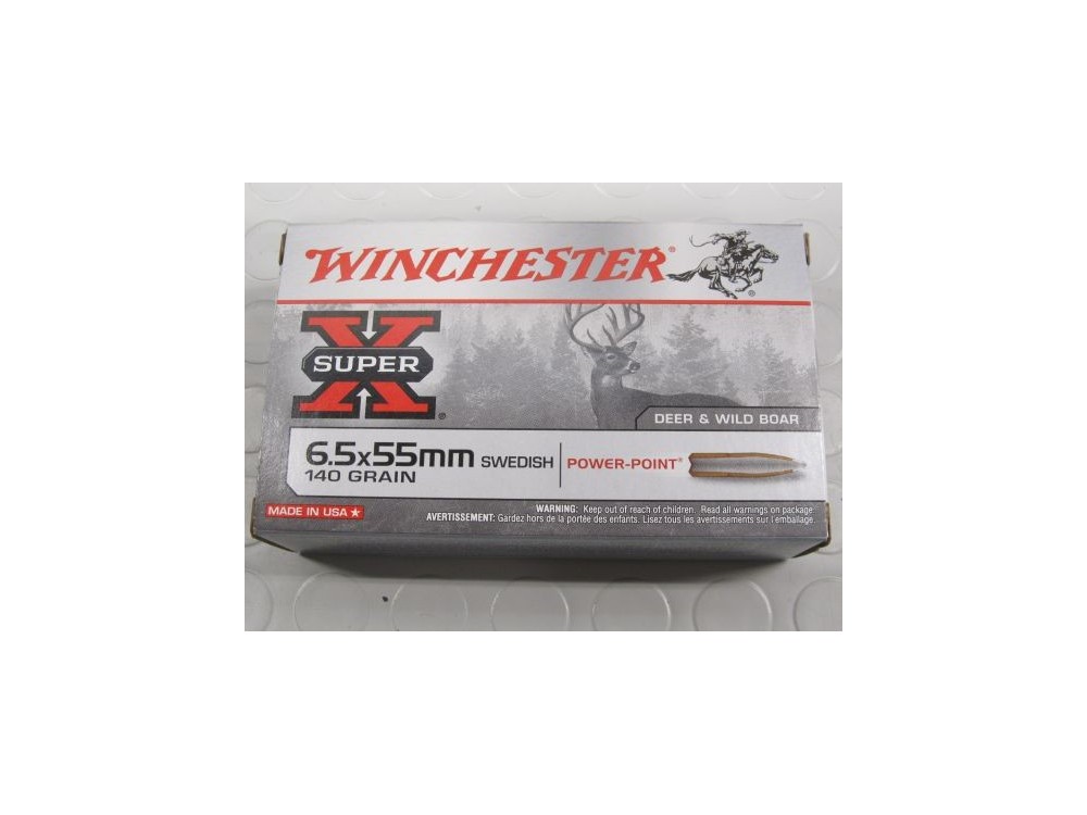 WINCHESTER CARICHE 6,5 X 55 GR 140