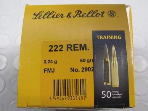 S&B CARICHE C 222 REM GR 50 PZ 50