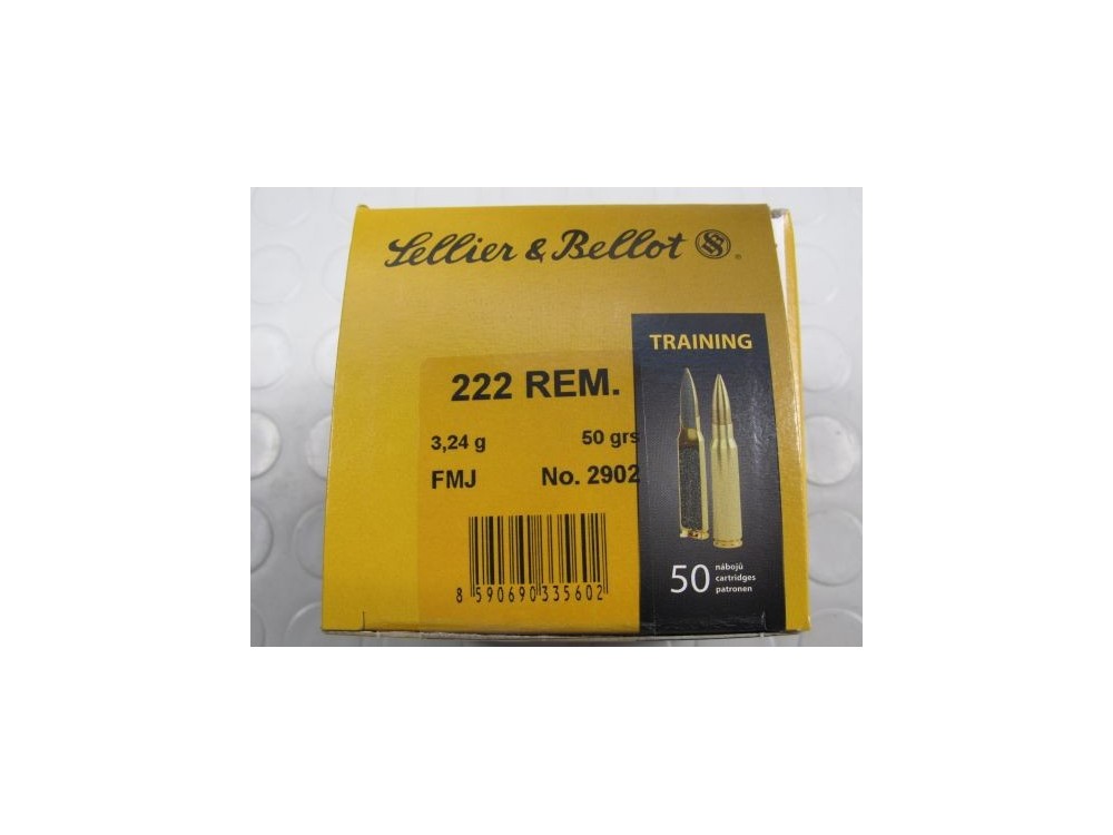 S&B CARICHE C 222 REM GR 50 PZ 50