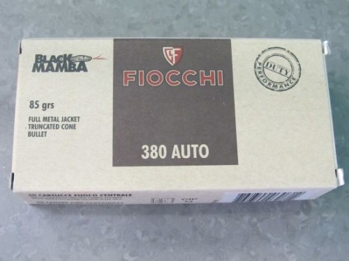 FIOCCHI CARICHE 9 CORTO FMJTC 85 GR