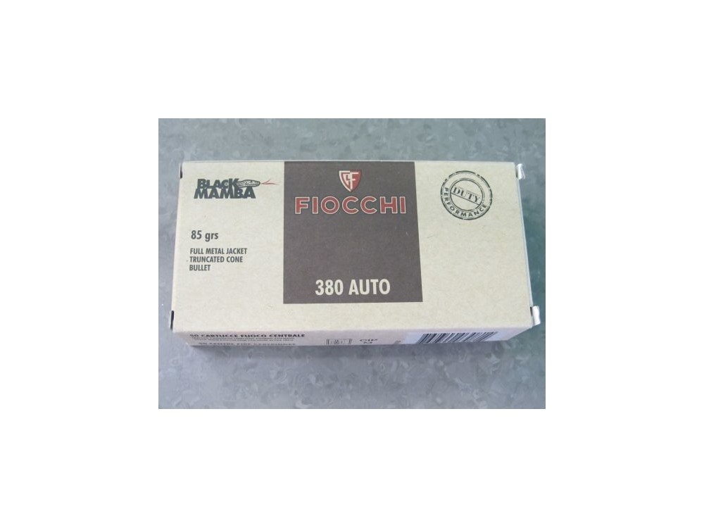 FIOCCHI CARICHE 9 CORTO FMJTC 85 GR