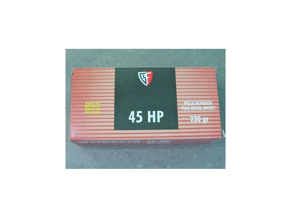 FIOCCHI CARICHE 45 HP FMJ 230
