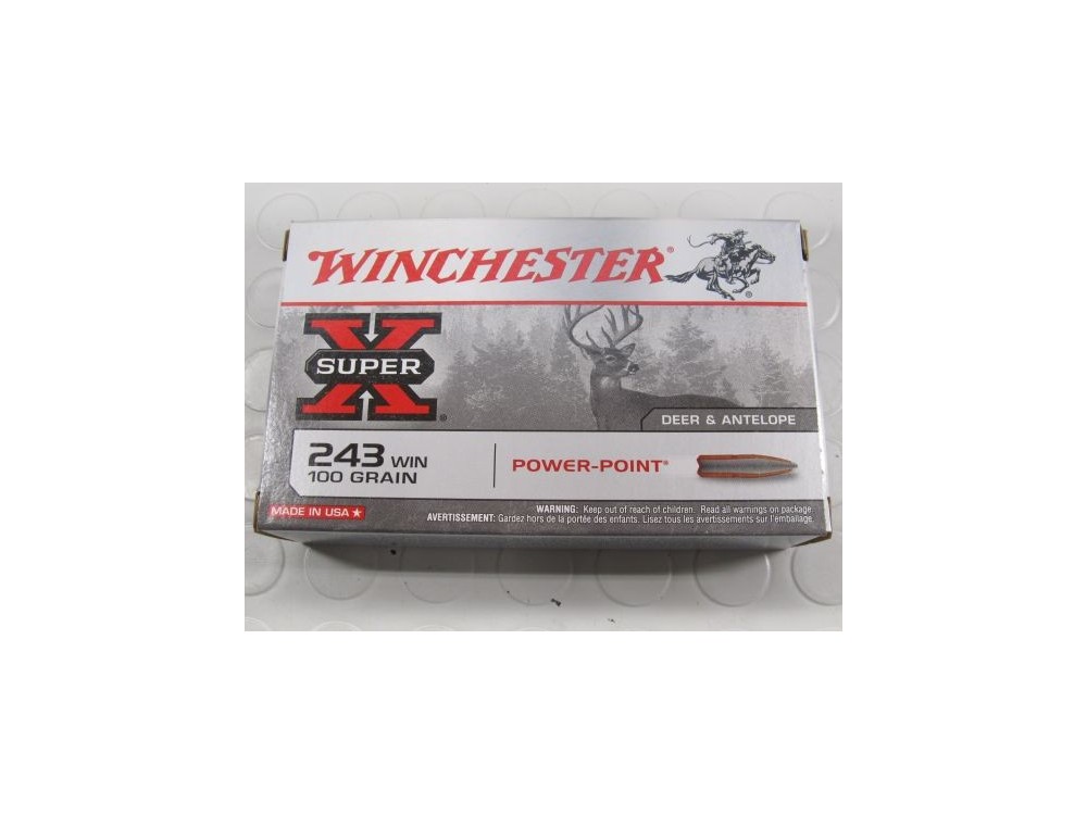 WINCHESTER CARICHE 243 WIN 100 GR