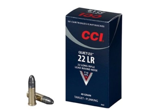 CCI CARICHE 22LR QUIET QT 50