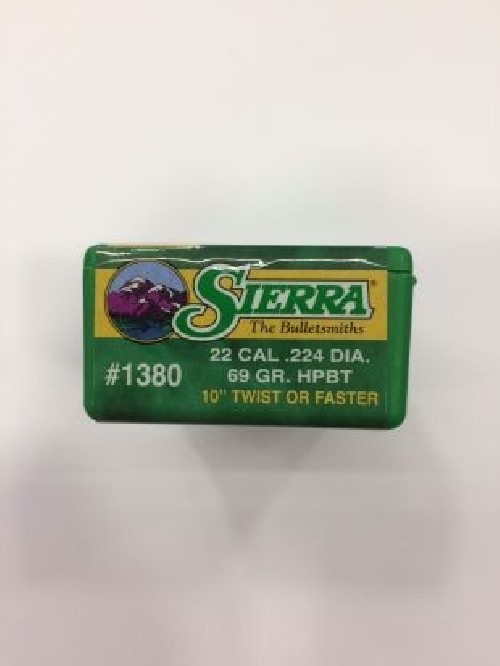 SIERRA PALLE CAL 22 69 GR