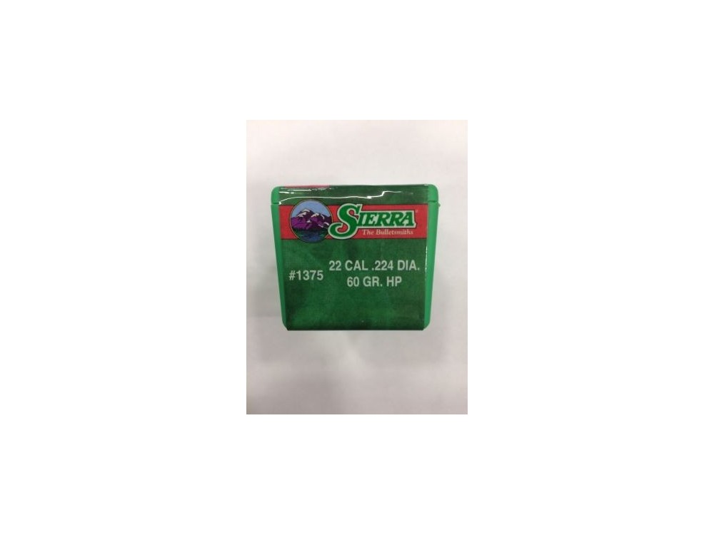 SIERRA PALLE CAL 22 60 GR 100 PZ