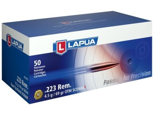 LAPUA CARICHE CAL 223 REM 69 GR