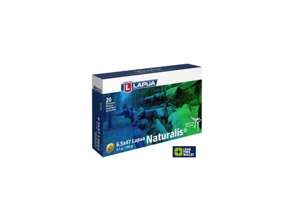 LAPUA CARICHE 6,5X47 LAPUA 140 GR