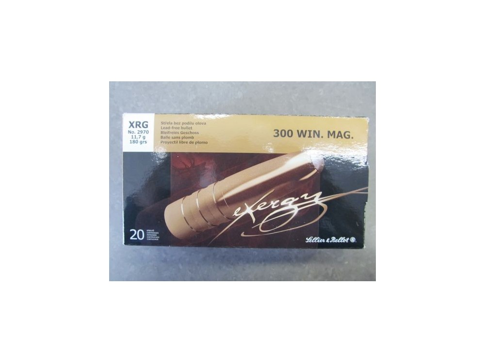 S&B CARICHE 300 WIN MAG XRG 180 GR