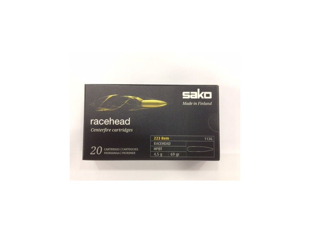 SAKO CARICHE CAL 223 REM 69 GR