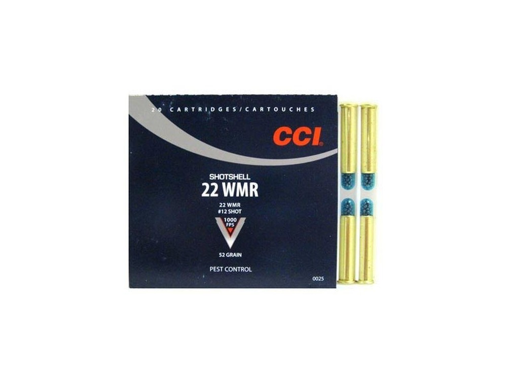 CCI CARTUCCE A PALLINI 22 WMR