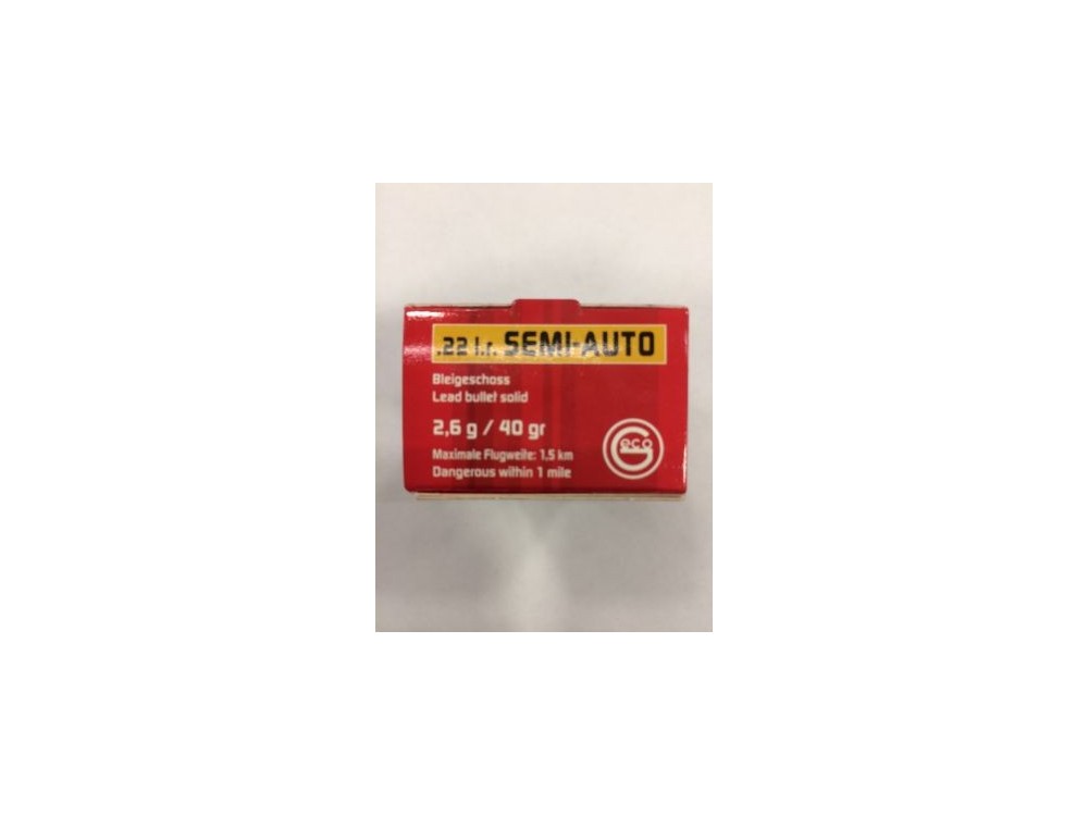 GECO CARICHE 22 LR 40 GR