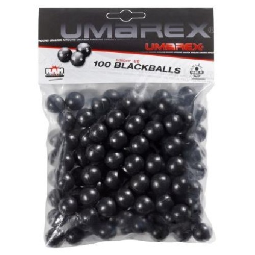 UMAREX BLACKBALL GOMMA RAM .68