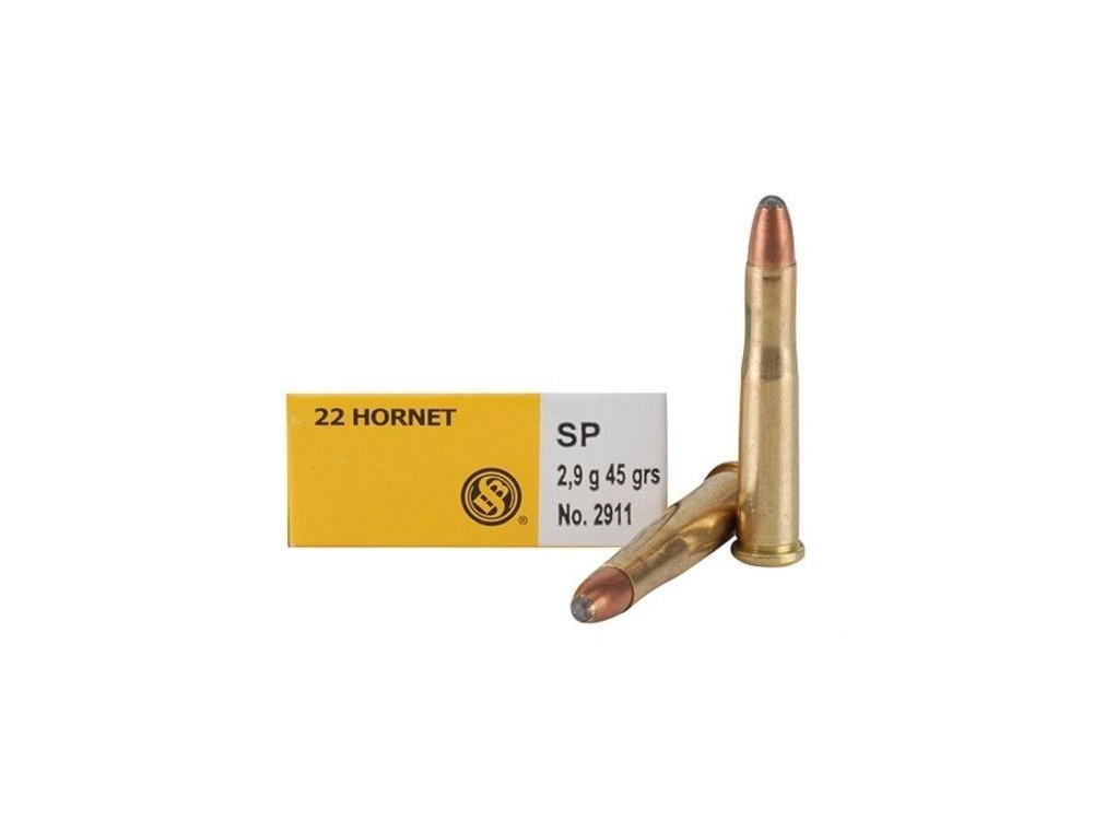 S&B CARICHE 22 LR HORNET 45 GR