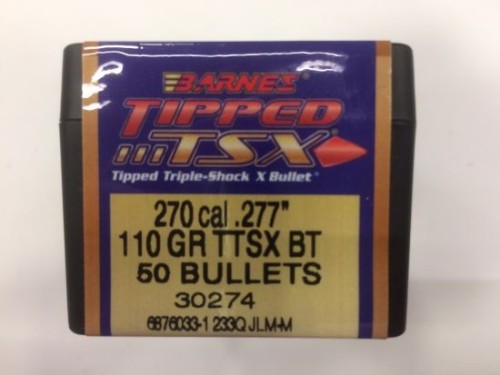 BARNES PALLE TTSX CAL 270 GR 110