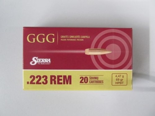 GGG CARICHE 223 R HPBT GR 69 SIERRA