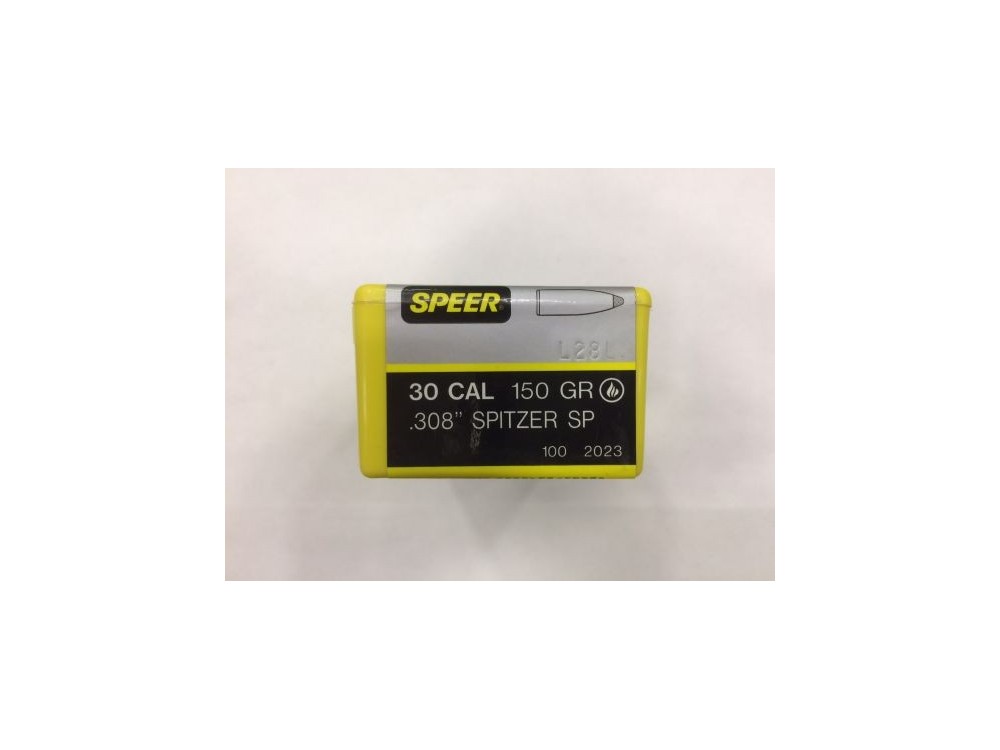 SPEER PALLE CAL30 150 GR SP