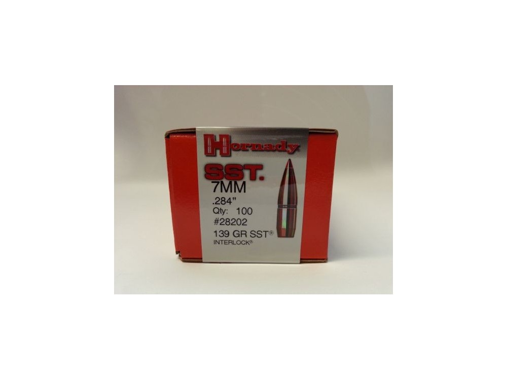 HORNADY PALLE CAL 7MM GR 139 SST