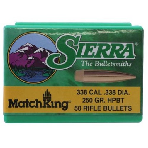 SIERRA PALLE CAL 338 MM 250 GR HPBT