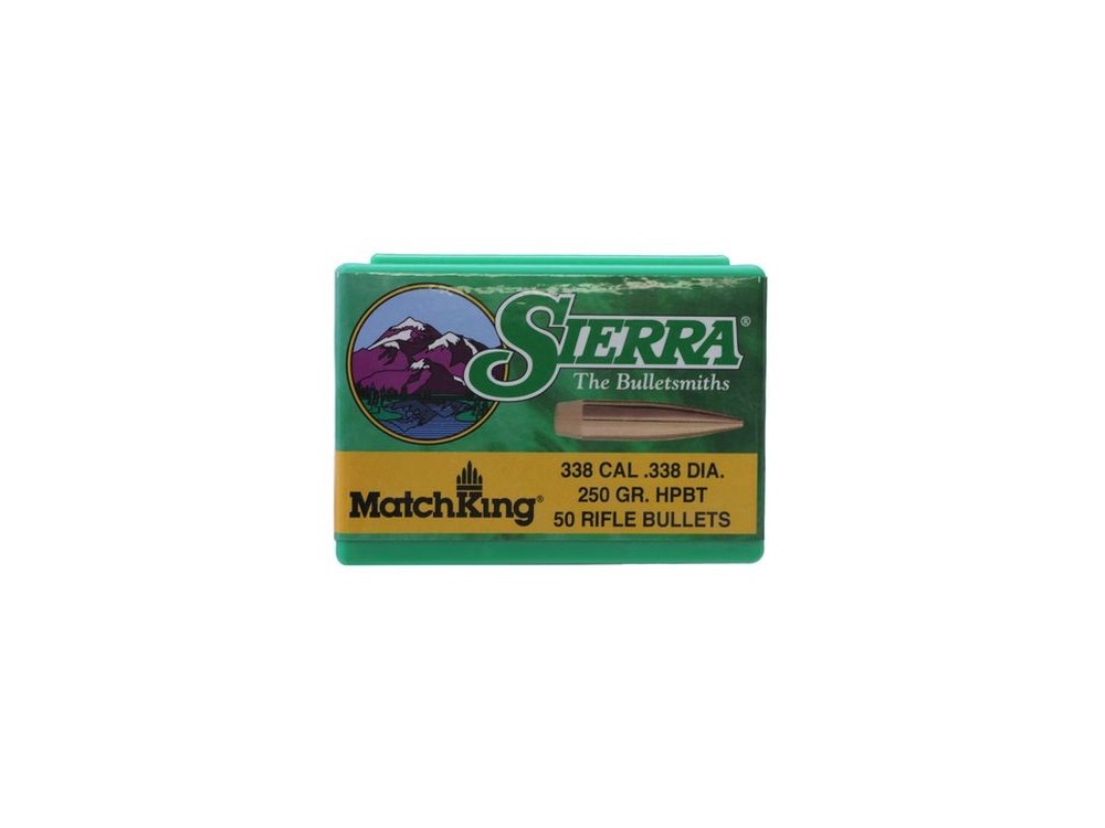 SIERRA PALLE CAL 338 MM 250 GR HPBT