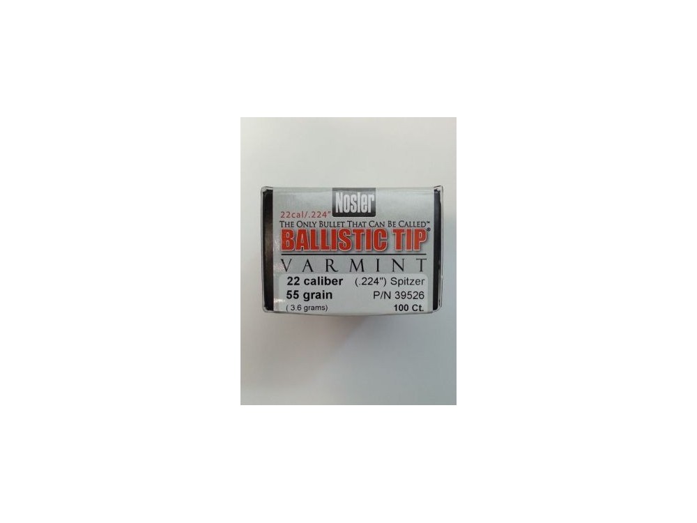 NOSLER BALL TIP PALLE C 22 GR 55