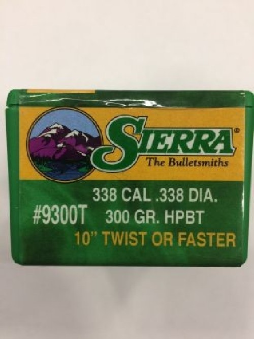 SIERRA PALLE CAL 338 300 GR HPBT
