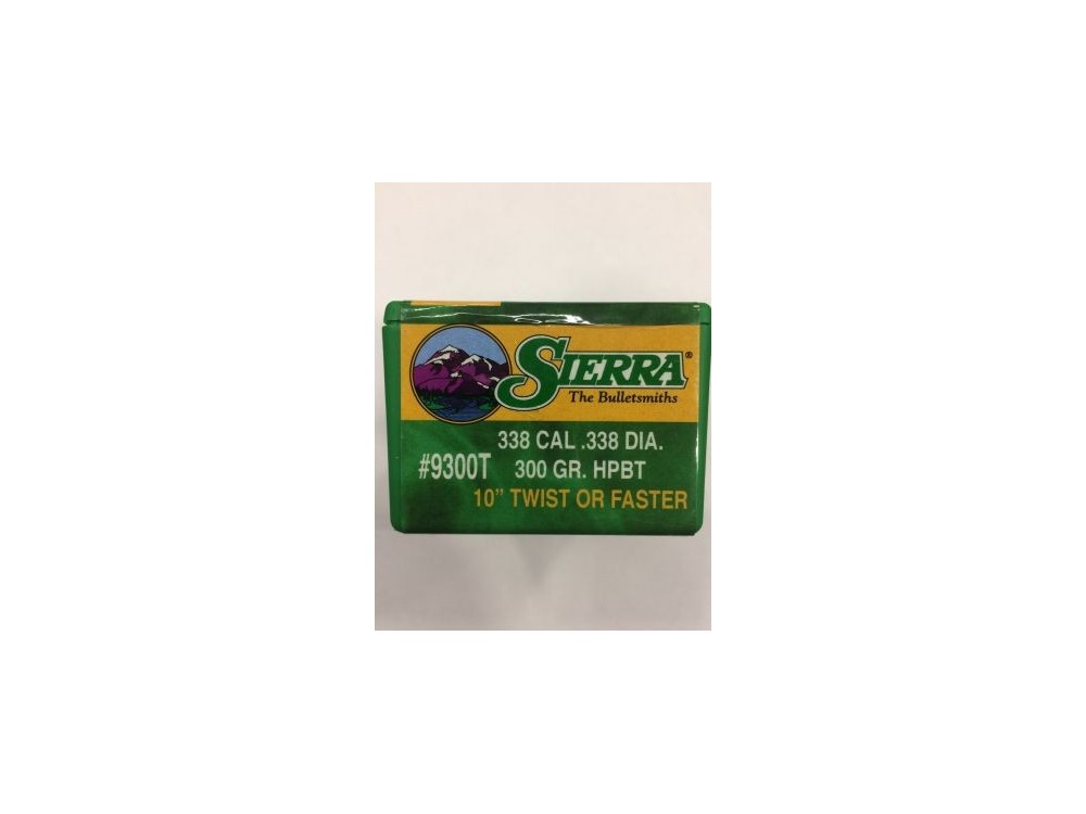 SIERRA PALLE CAL 338 300 GR HPBT