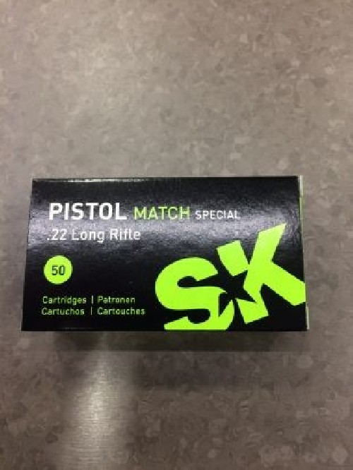SK CARICHE 22 LR PISTOL MATCH S