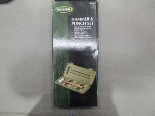 WEAVER HAMMER & PUNCH SET