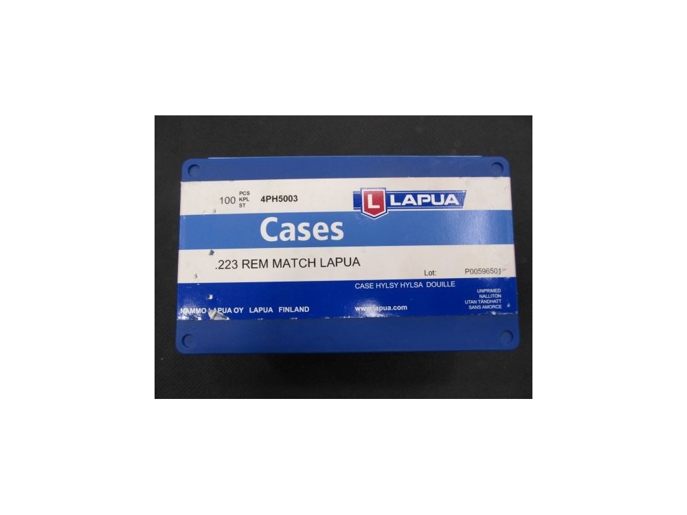 LAPUA BOSSOLI CAL 223 REM 100 PZ