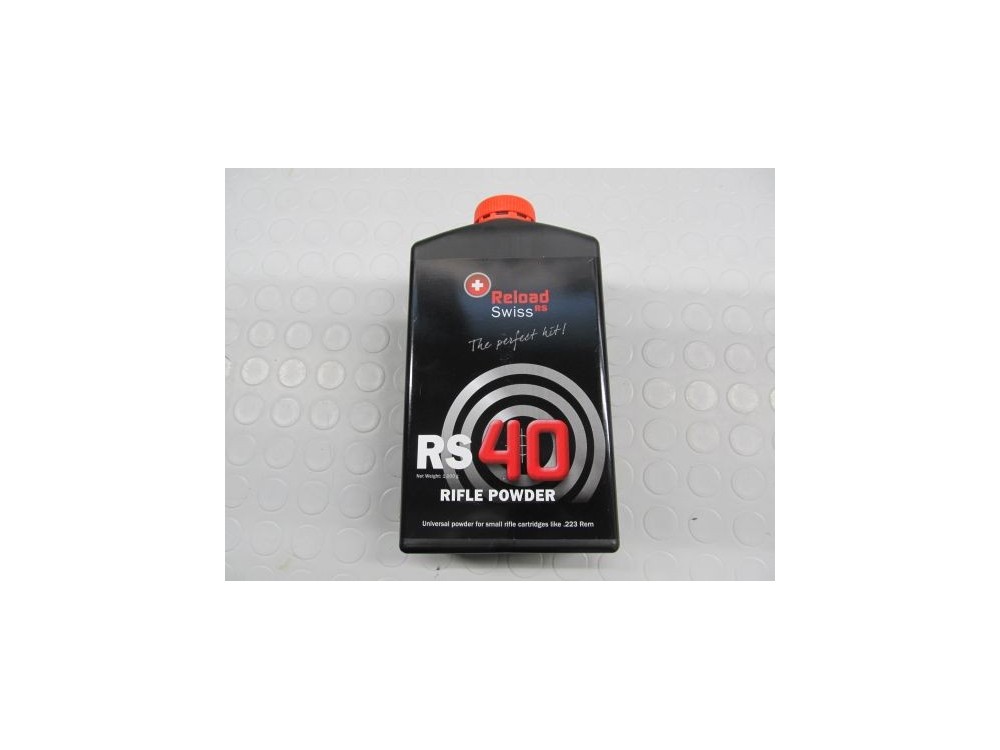 RELOAD SWISS POLVERE RS40 1 KG