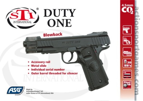 ASG STI DUTY ONE CO2 LIB V PISTOLA