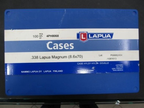 LAPUA BOSSOLI CAL 338 LAPUA MAGNUM