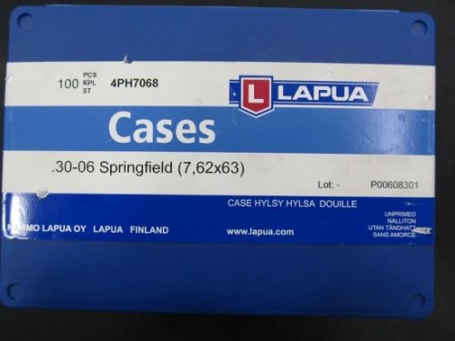 LAPUA BOSSOLI CAL 30-06
